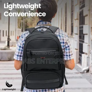 Promate ElitePack-Go Large Capacity Backpack for 15.6 Inches Laptops