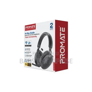 Promate Serene-2 Hi-Res Audio Hybrid-Anc Over-Ear Headphones