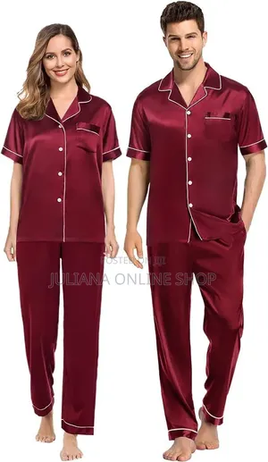 Couple Silky Pajamas