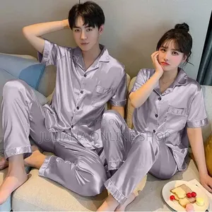Couple Silky Pajamas
