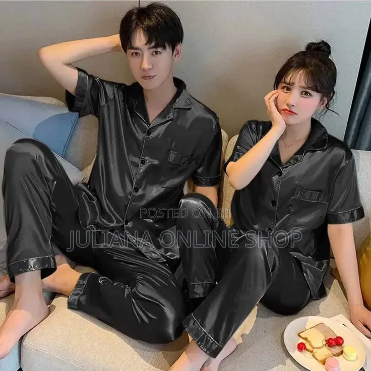 Couple Silky Pajamas