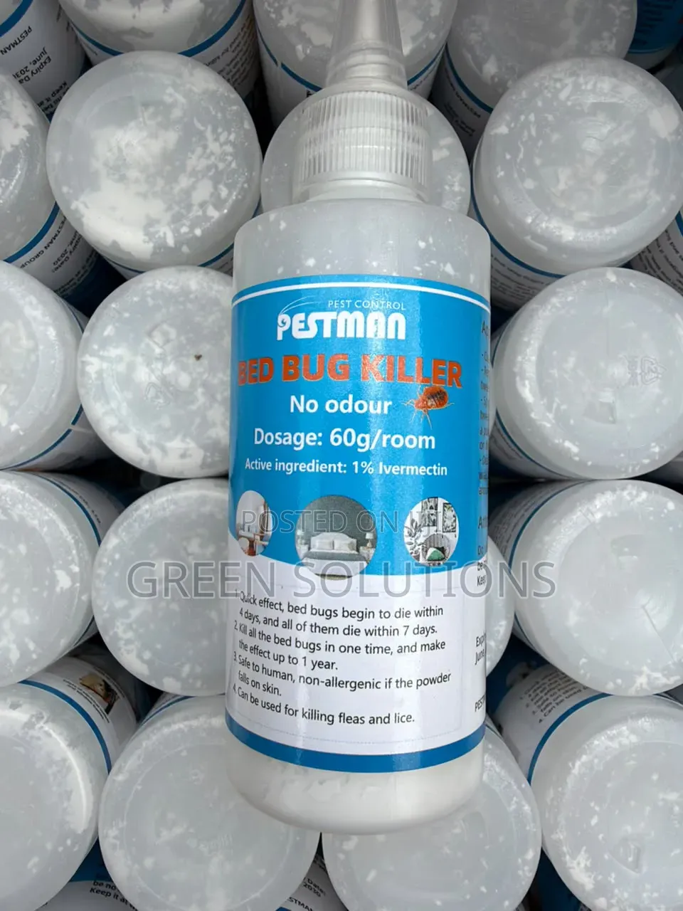 Pestman Bed Bug Killer Powder