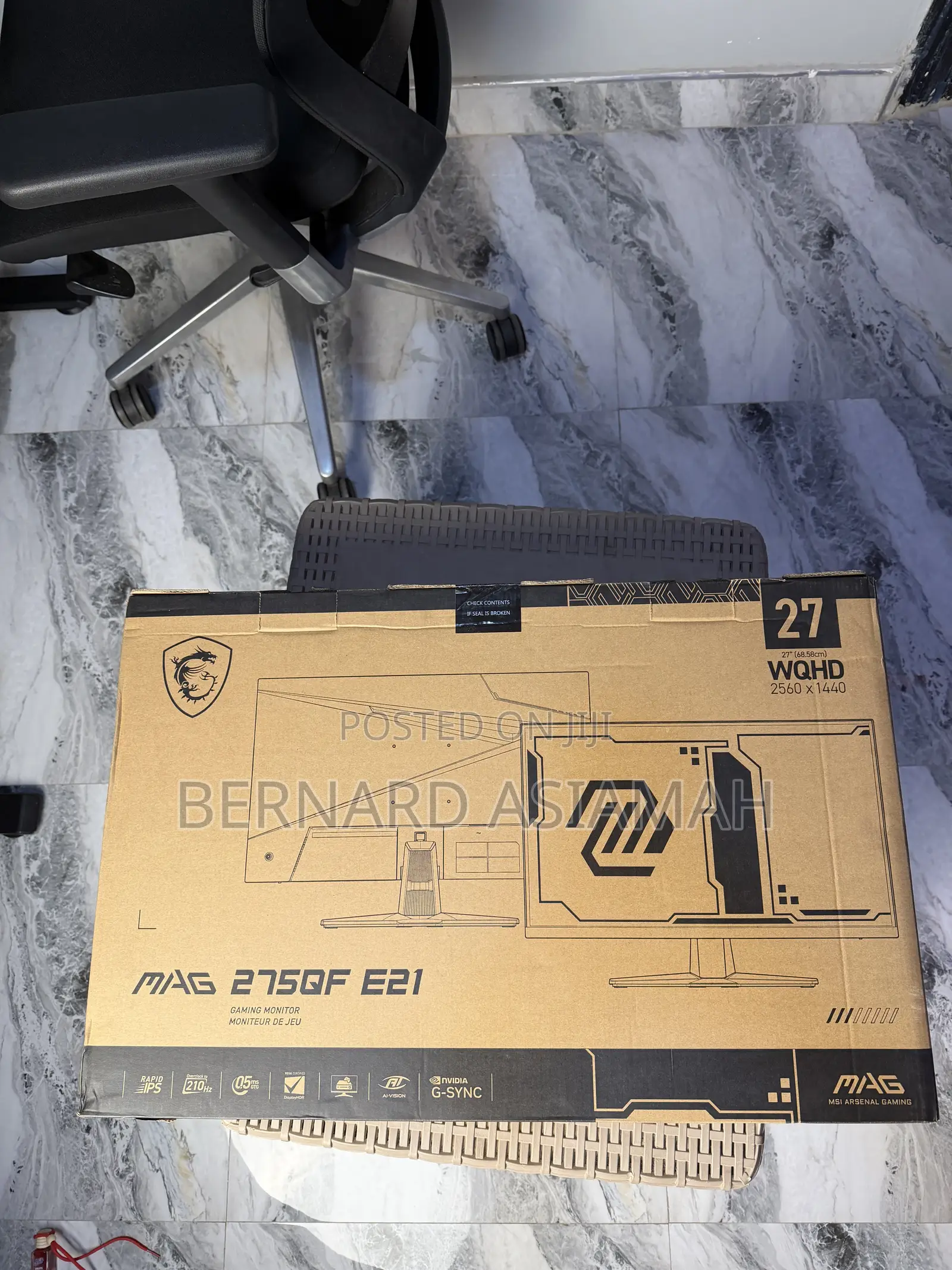 Msi Mag 272qpf 27 Inches Gaming Monitor