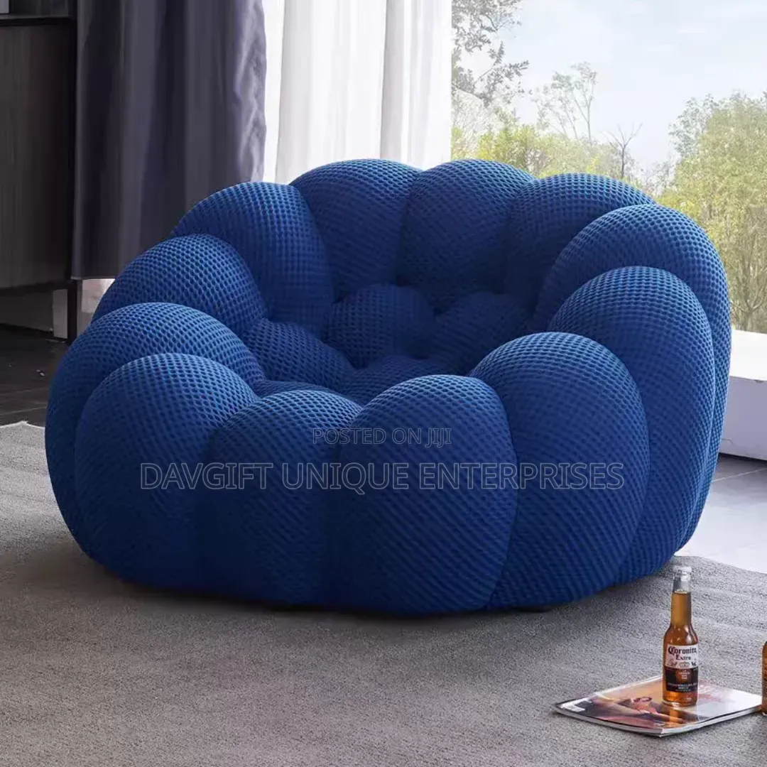 High Quality Single Football Design Inflatable Sofa