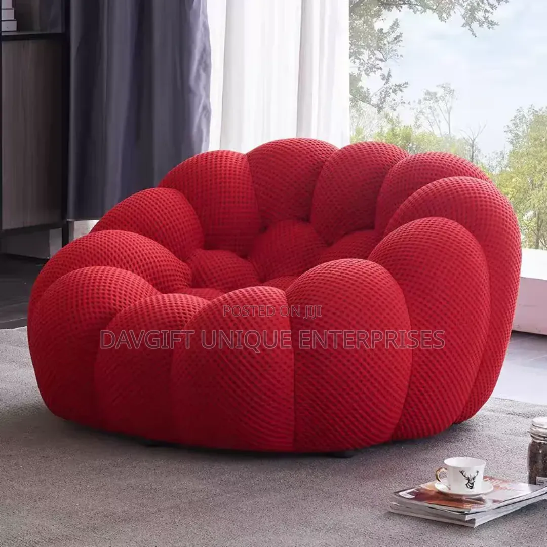 High Quality Single Football Design Inflatable Sofa