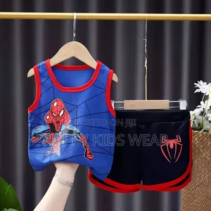 2piece Spiderman Basketball Wear