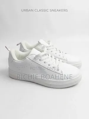 All White Shoe Size 32