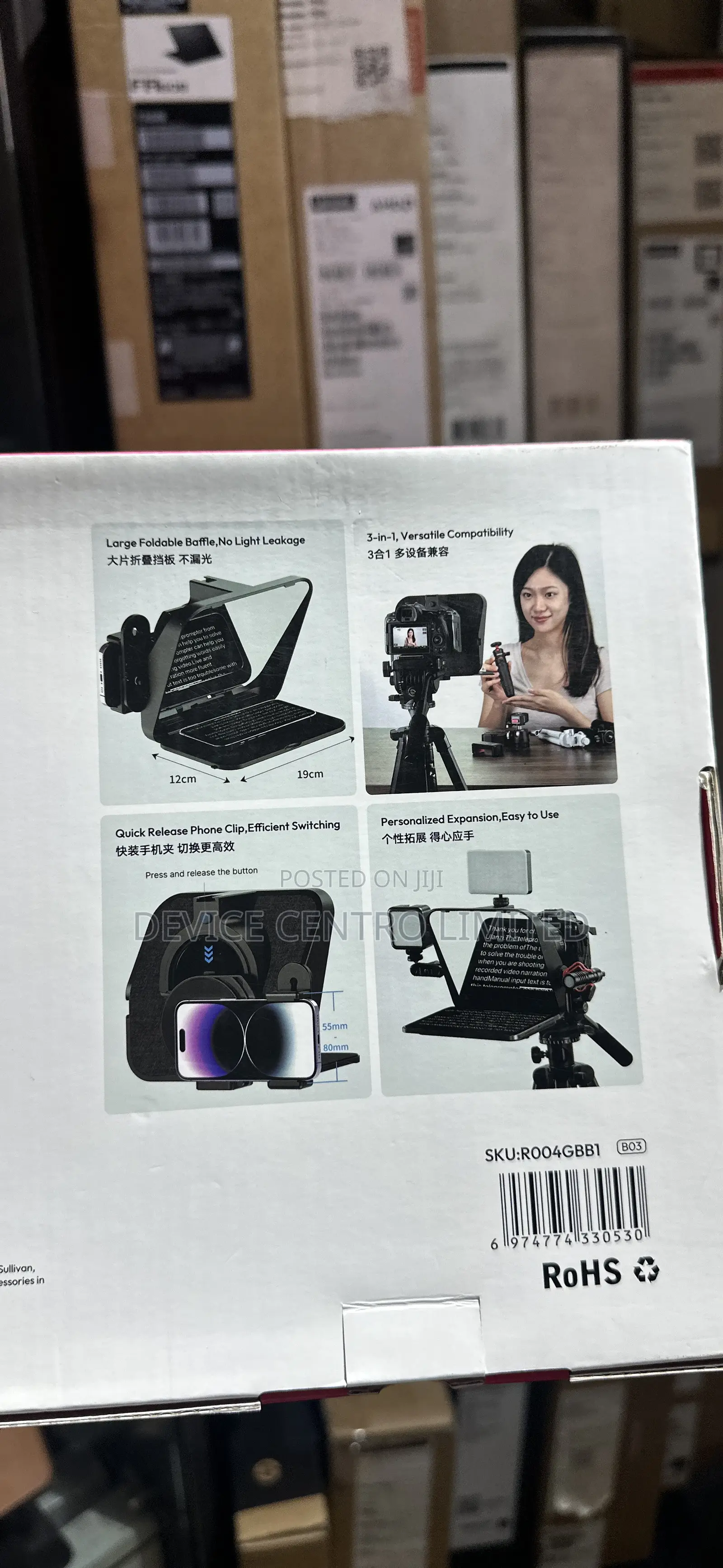 Ulanzi Universal Teleprompter RT02