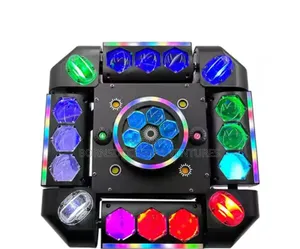 16-Arms Bee Eye Moving Head Lights DMX LED Beam Lights Stage for Party