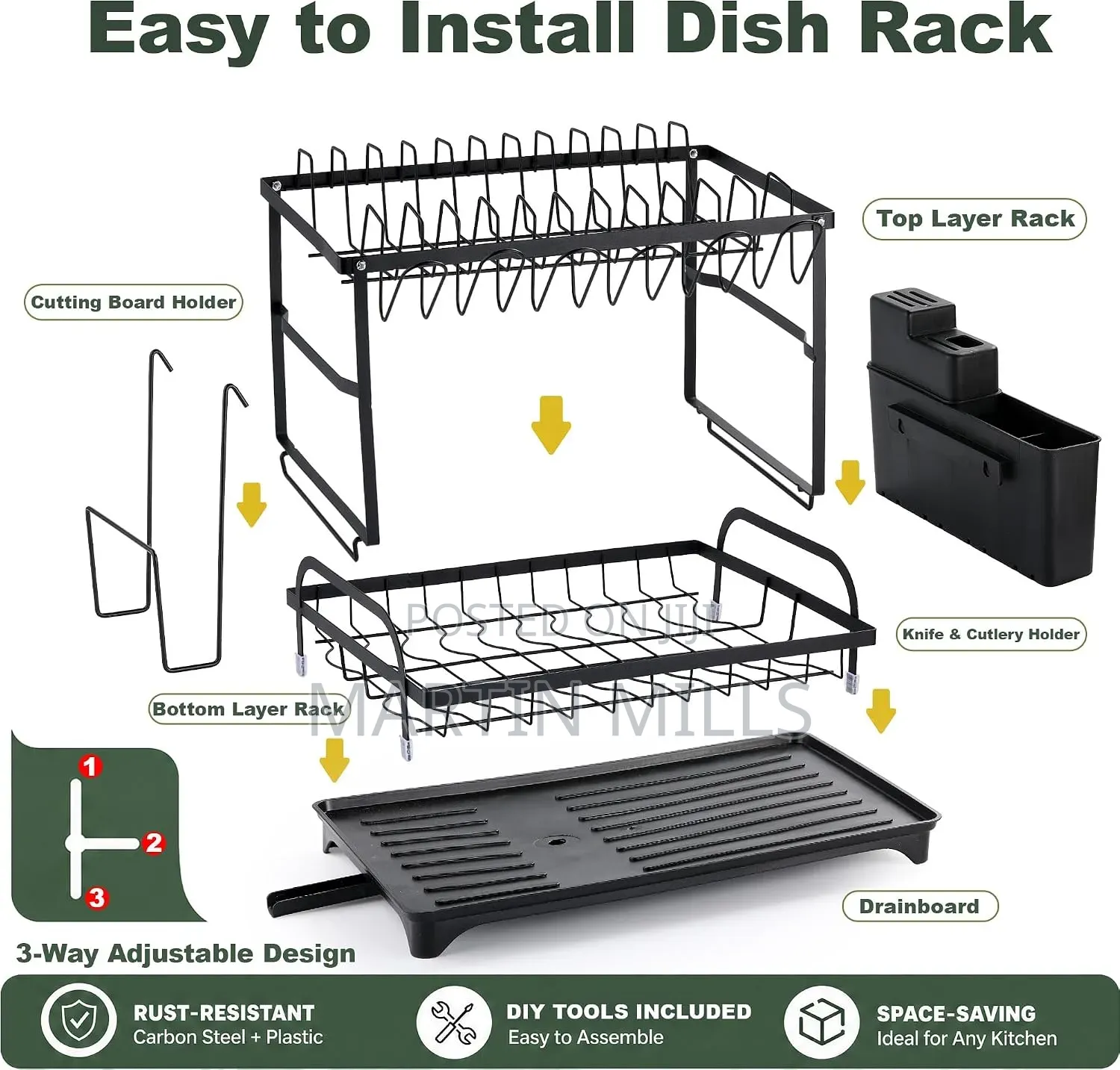 Stainless Steel Dish Rack