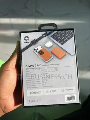 Green Lion 10,000 mAh Wireless Powerbank