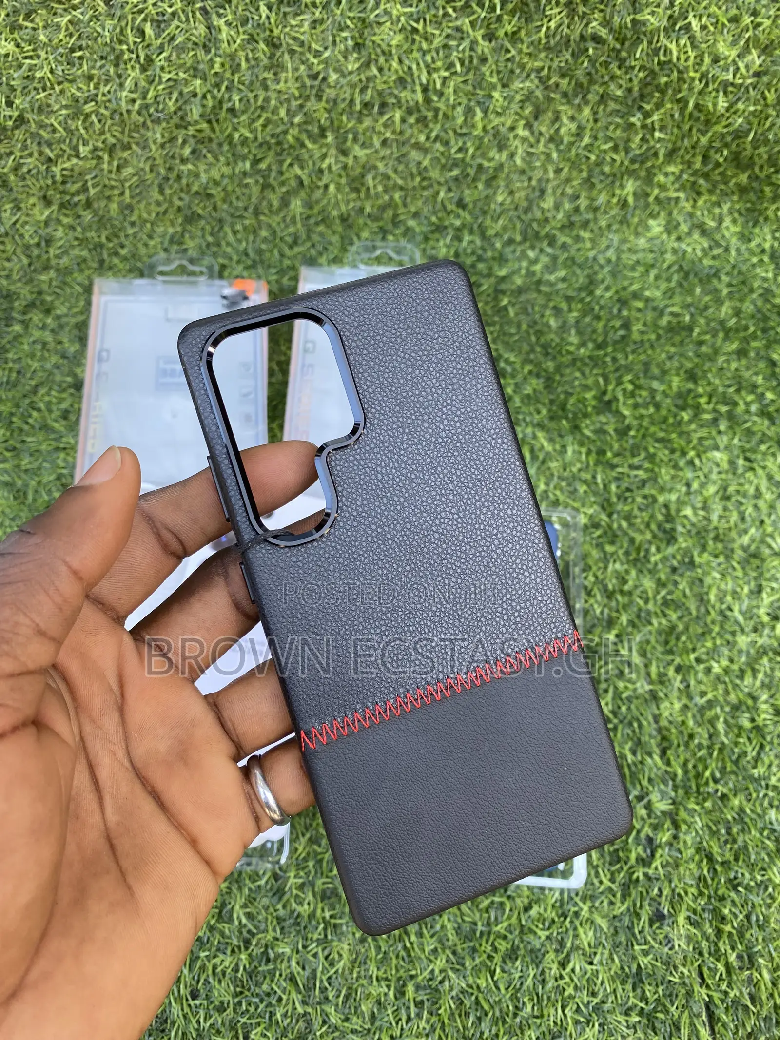 Samsung Galaxy S25 Ultra Military Grade Leather Case