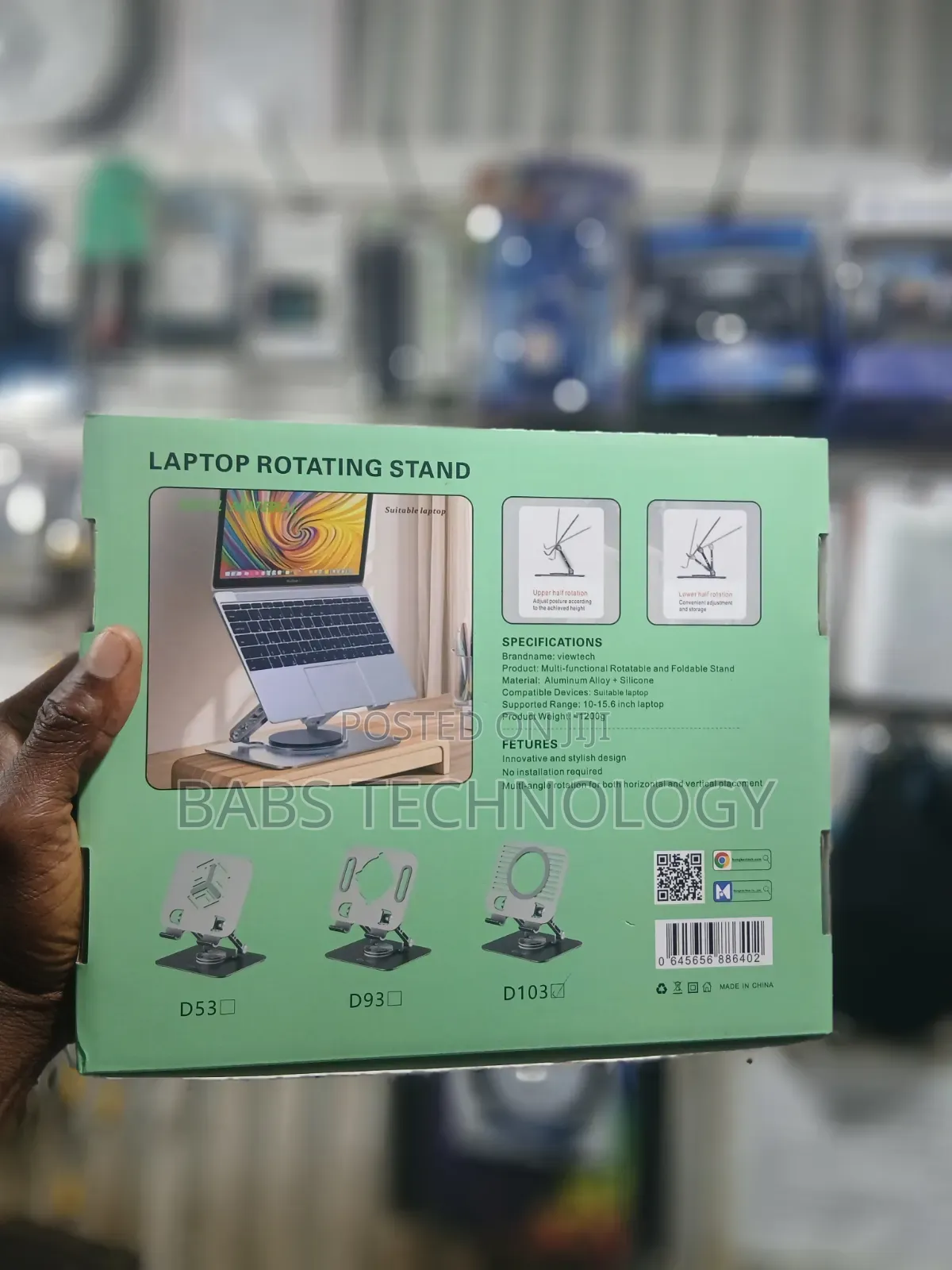 Laptop Rotation Stand 360