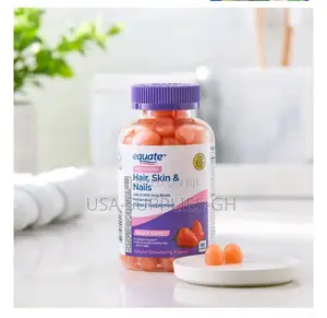 Equate Advanced Hair, Skin Nails Gummies, 90 Count From USA