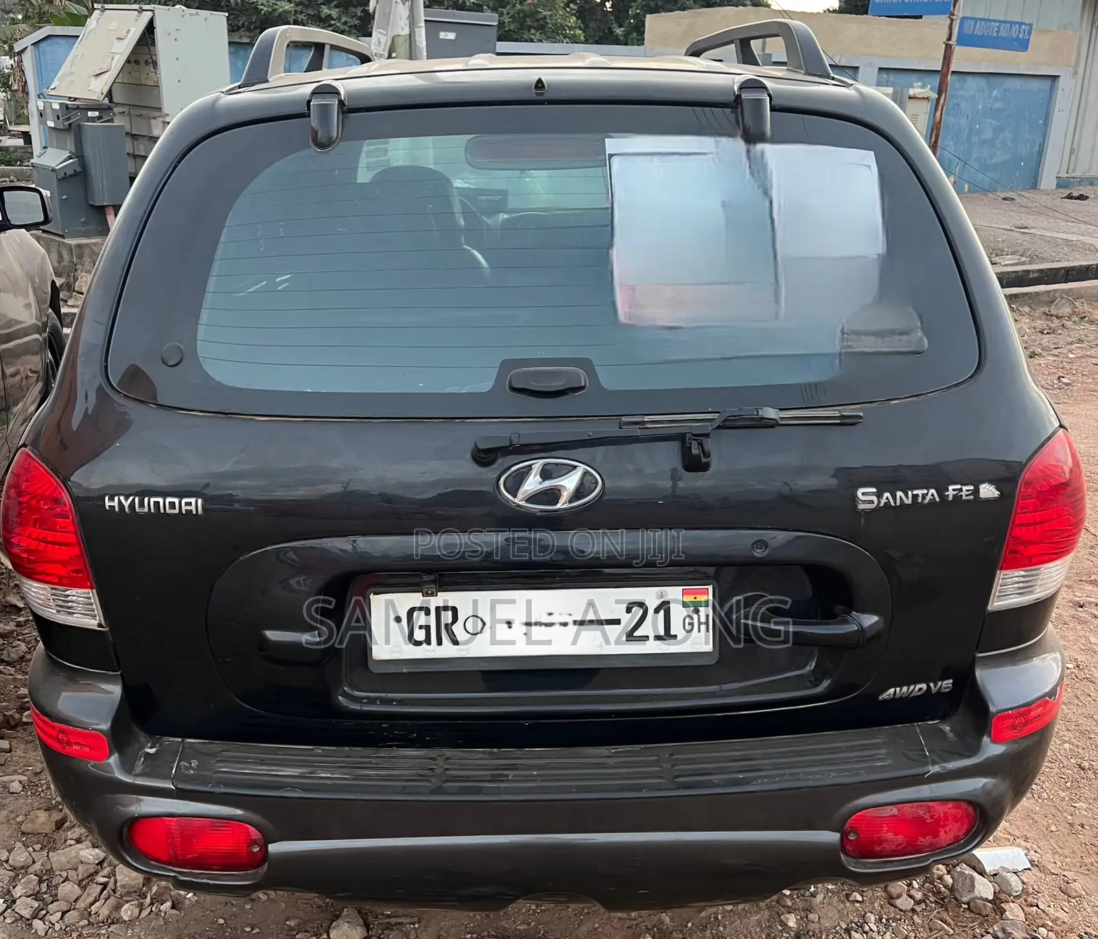 Hyundai Santa Fe 2.7 V6 GLS 4WD 2005 Black