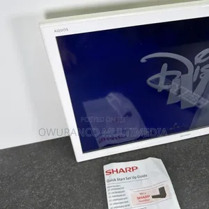Sharp Aquos 24" T2 , S2 Hd Led Digital Satellite, Model Lc-24che4012ew