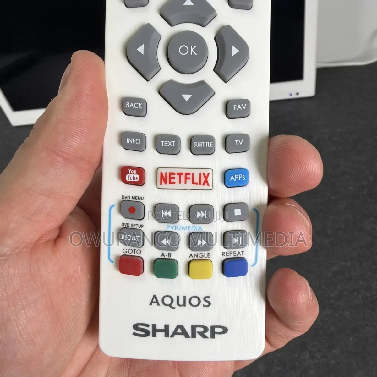 Sharp Aquos 24" T2 , S2 Hd Led Digital Satellite, Model Lc-24che4012ew