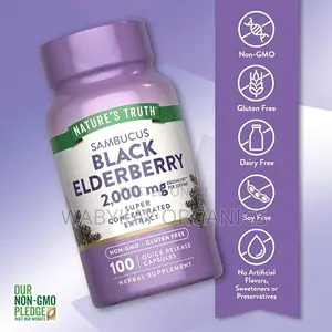 Black Elderberries 2000mg