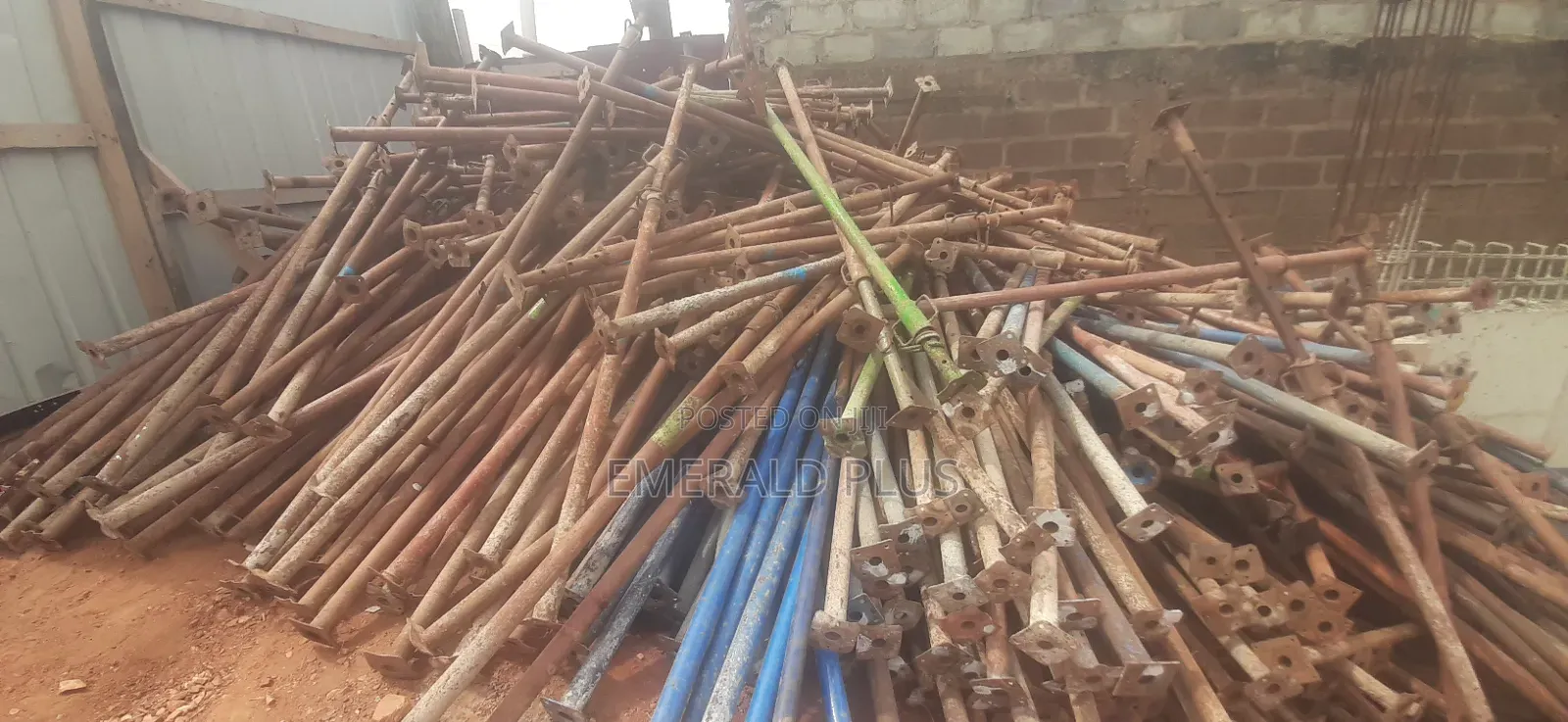 Used Galvanised Steel Props Available for Sale and Rental
