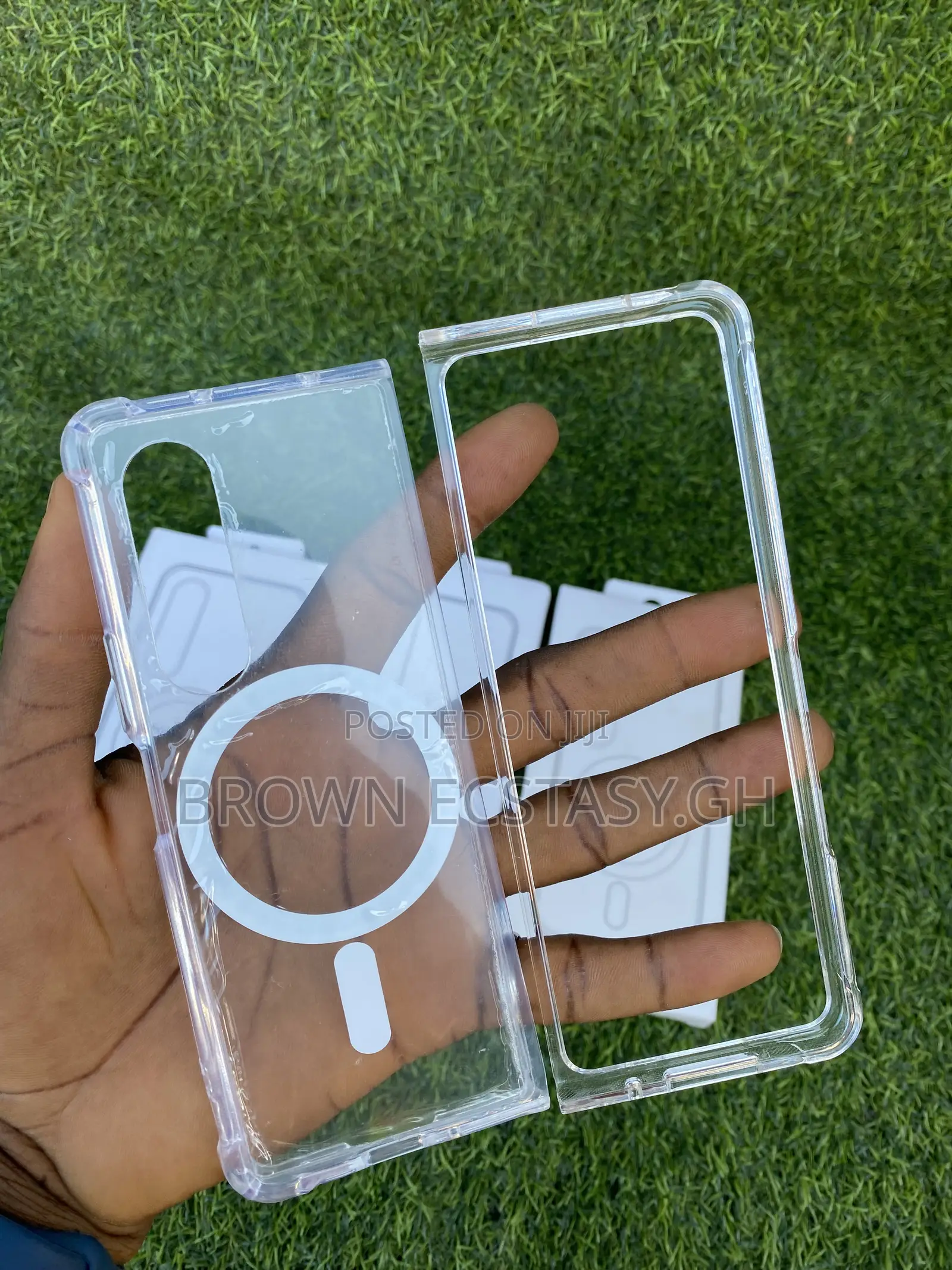 Galaxy Z Fold 3/4/5/6/7/8 Ultra Transparent Case