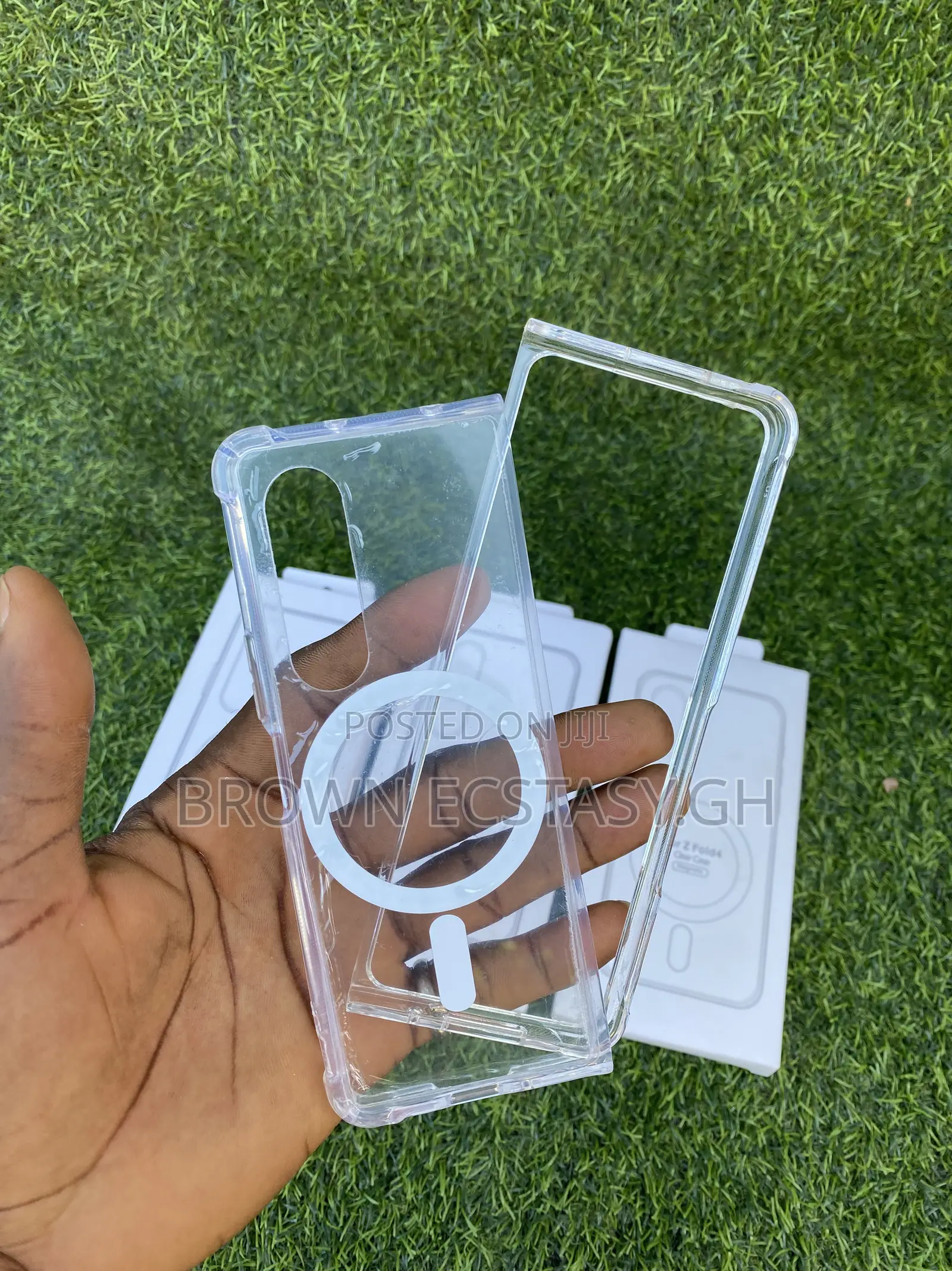 Galaxy Z Fold 3/4/5/6/7/8 Ultra Transparent Case