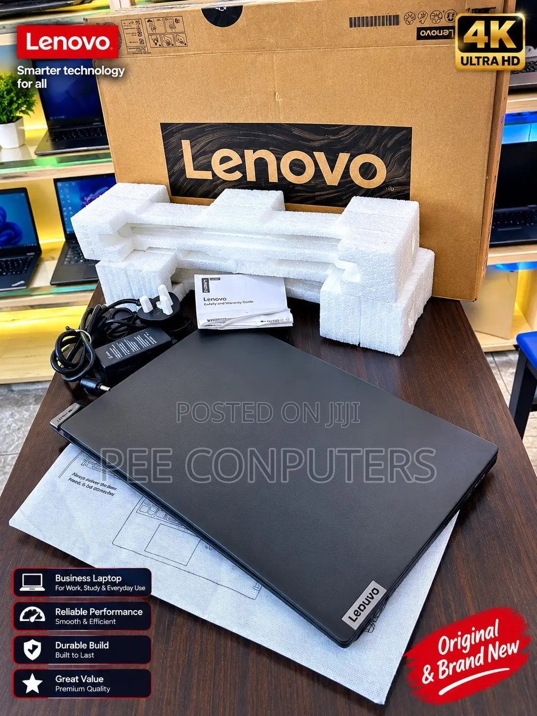 New Laptop Lenovo V15 8GB Intel Core i5 SSD 256GB