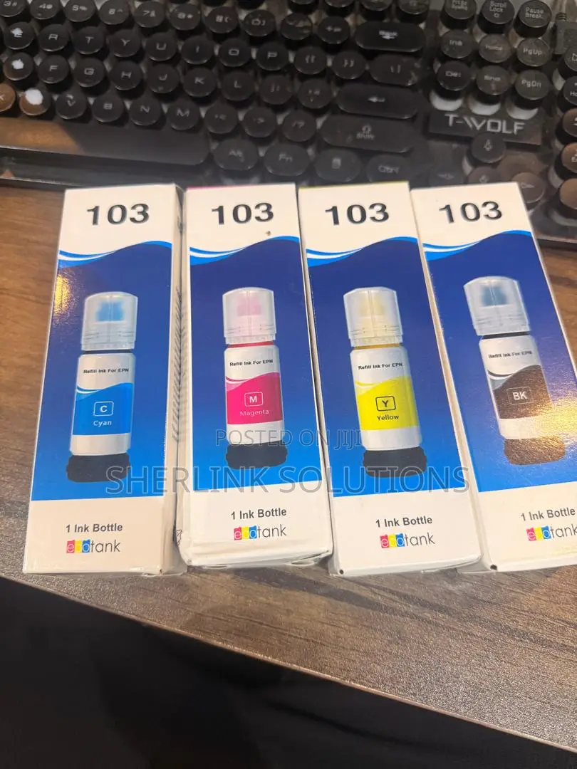 Epson Ecotank 103 Ink All Colors Set