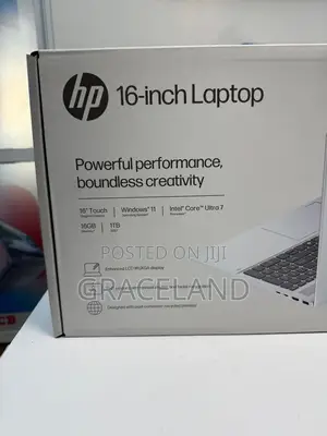 New Laptop HP OmniBook 5 16" 16GB Intel Core Ultra 7 SSD 1T