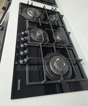 Quality Turkish 90cm Inbuilt Glass Cooktop. With 2 Large Burners