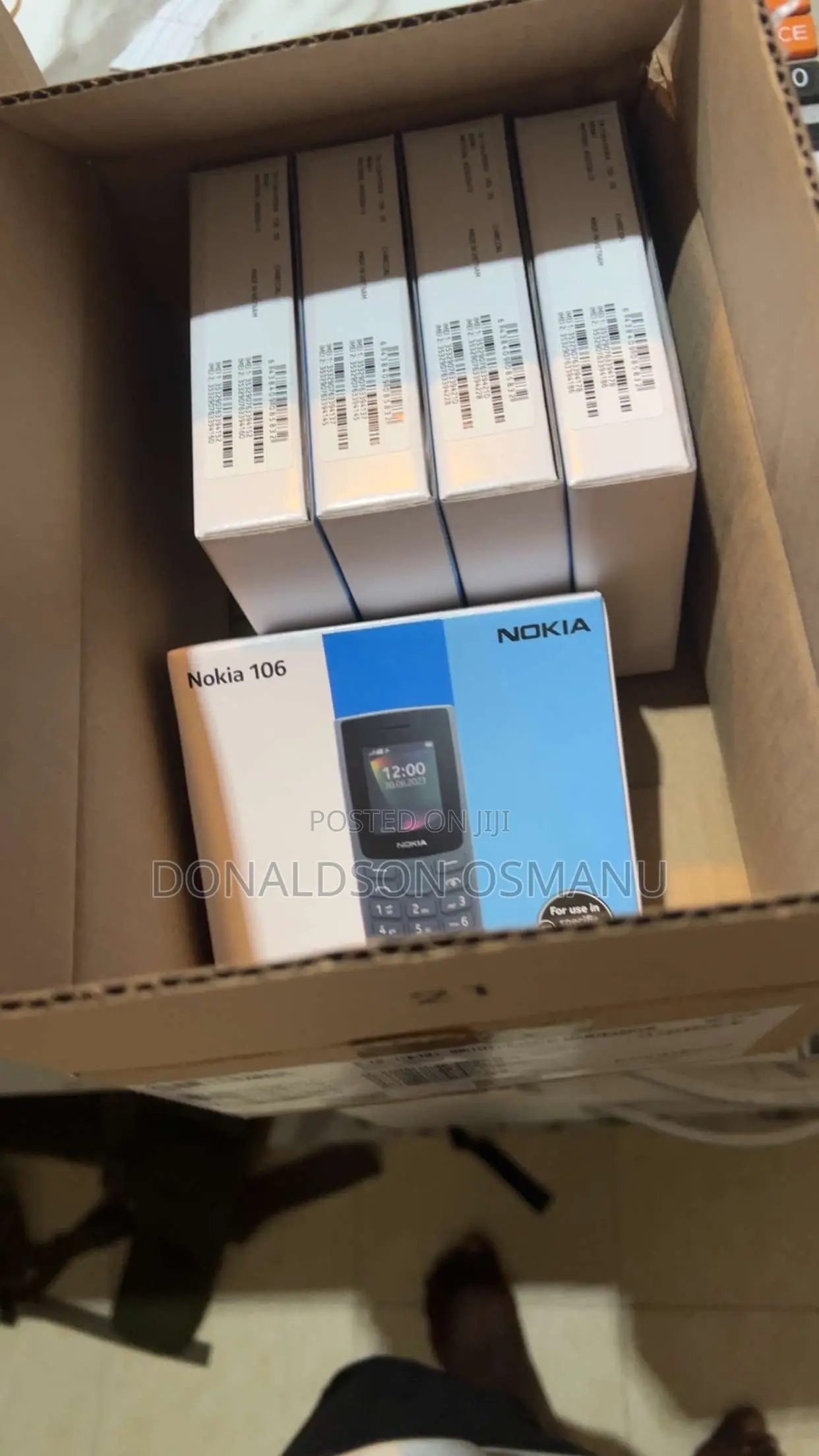 New Nokia 106 Black