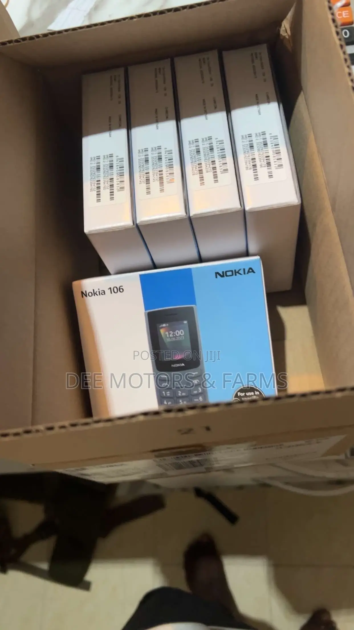 New Nokia 106 Black