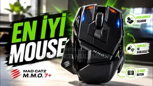 Mad Catz M.M.O.7 Gaming Mouse With All Mounts - 6400 DPI, 78 Commands