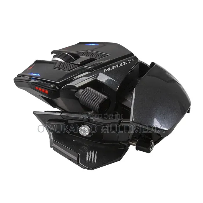 Mad Catz M.M.O.7 Gaming Mouse With All Mounts - 6400 DPI, 78 Commands