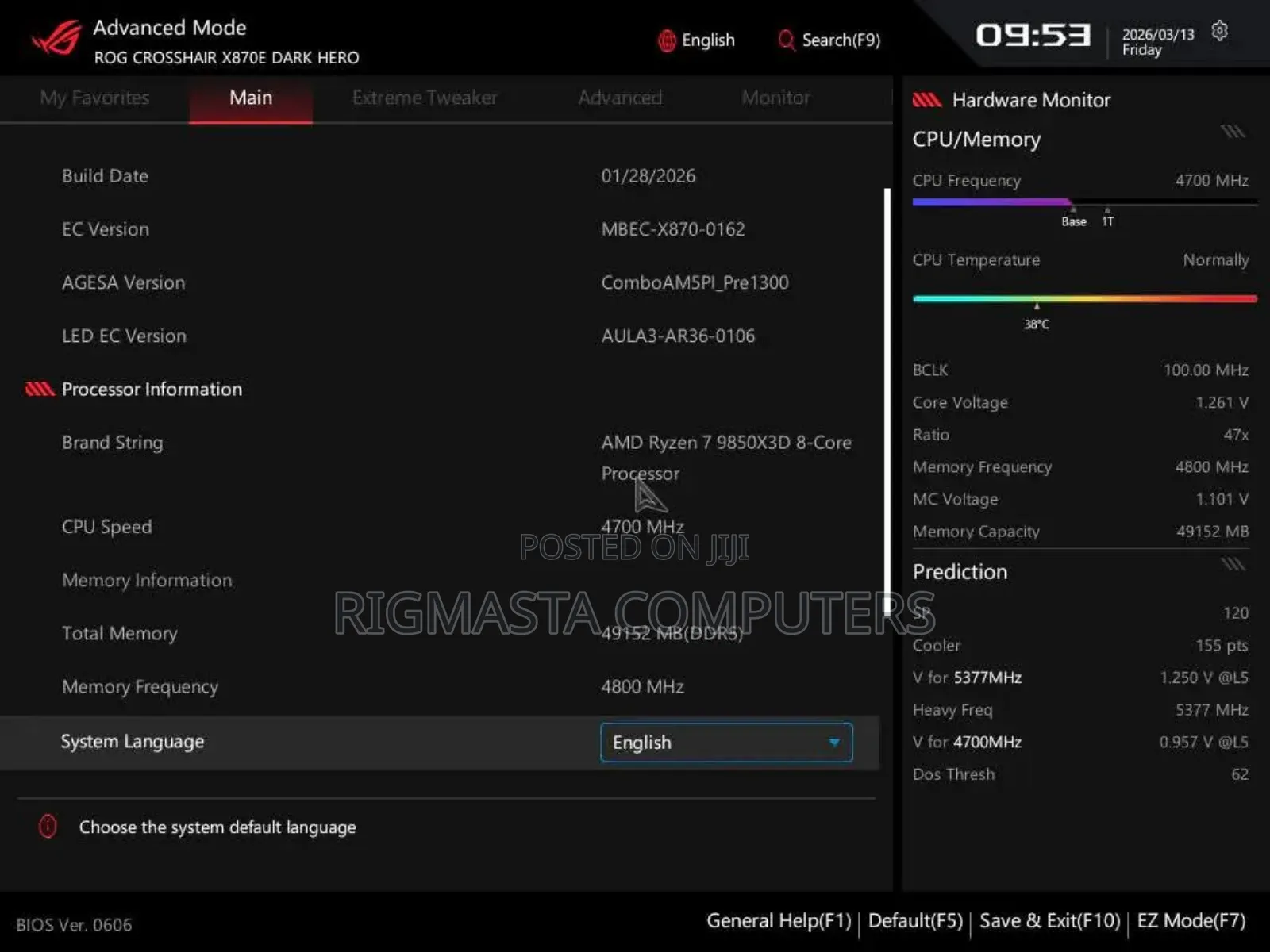 Amd Ryzen 5 and ASUS Board