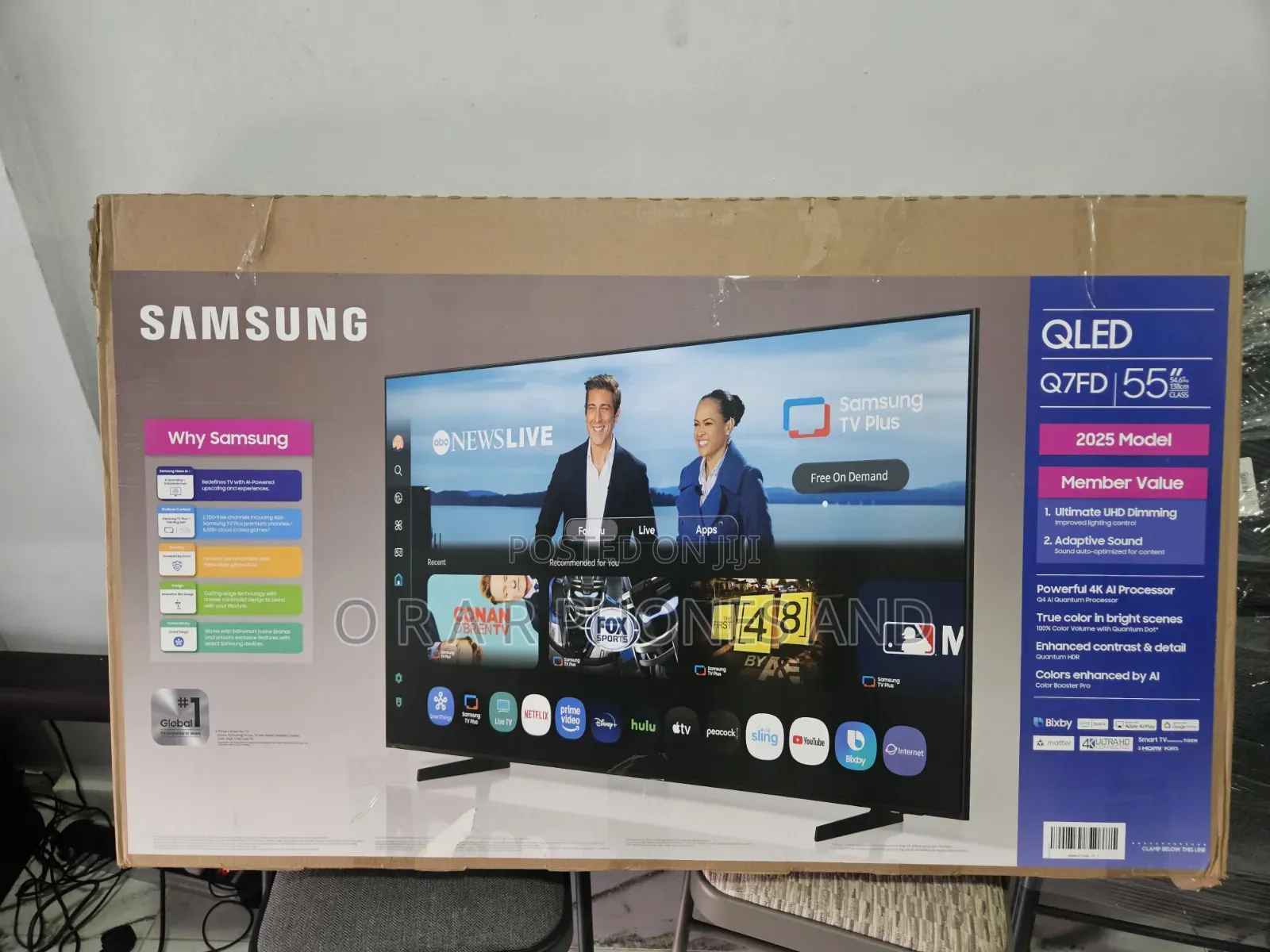 Samsung 55" Qled Q7f Vision Ai Smart TV