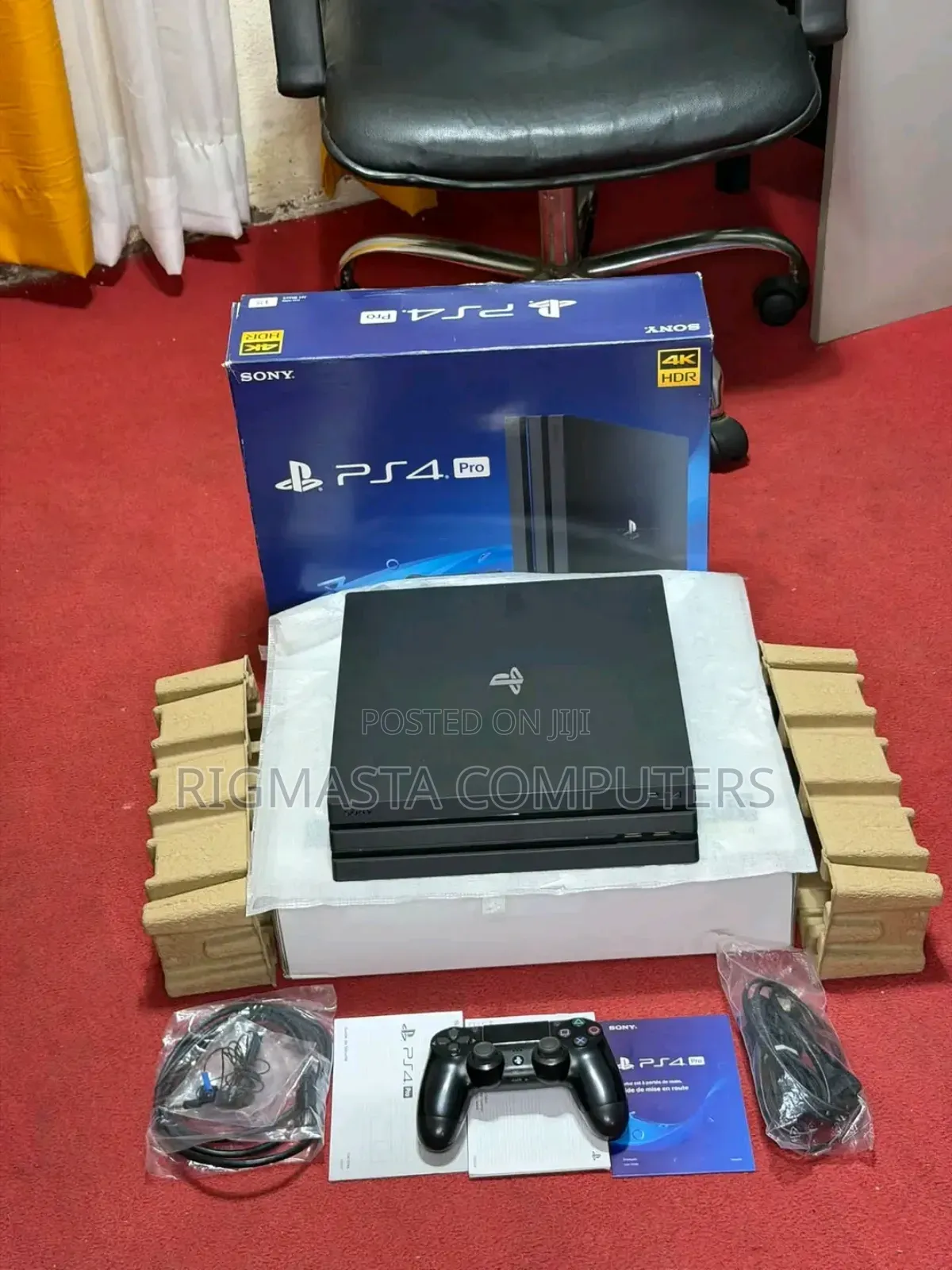 Ps4 Pro Black With Games