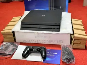 Ps4 Pro Black With Games