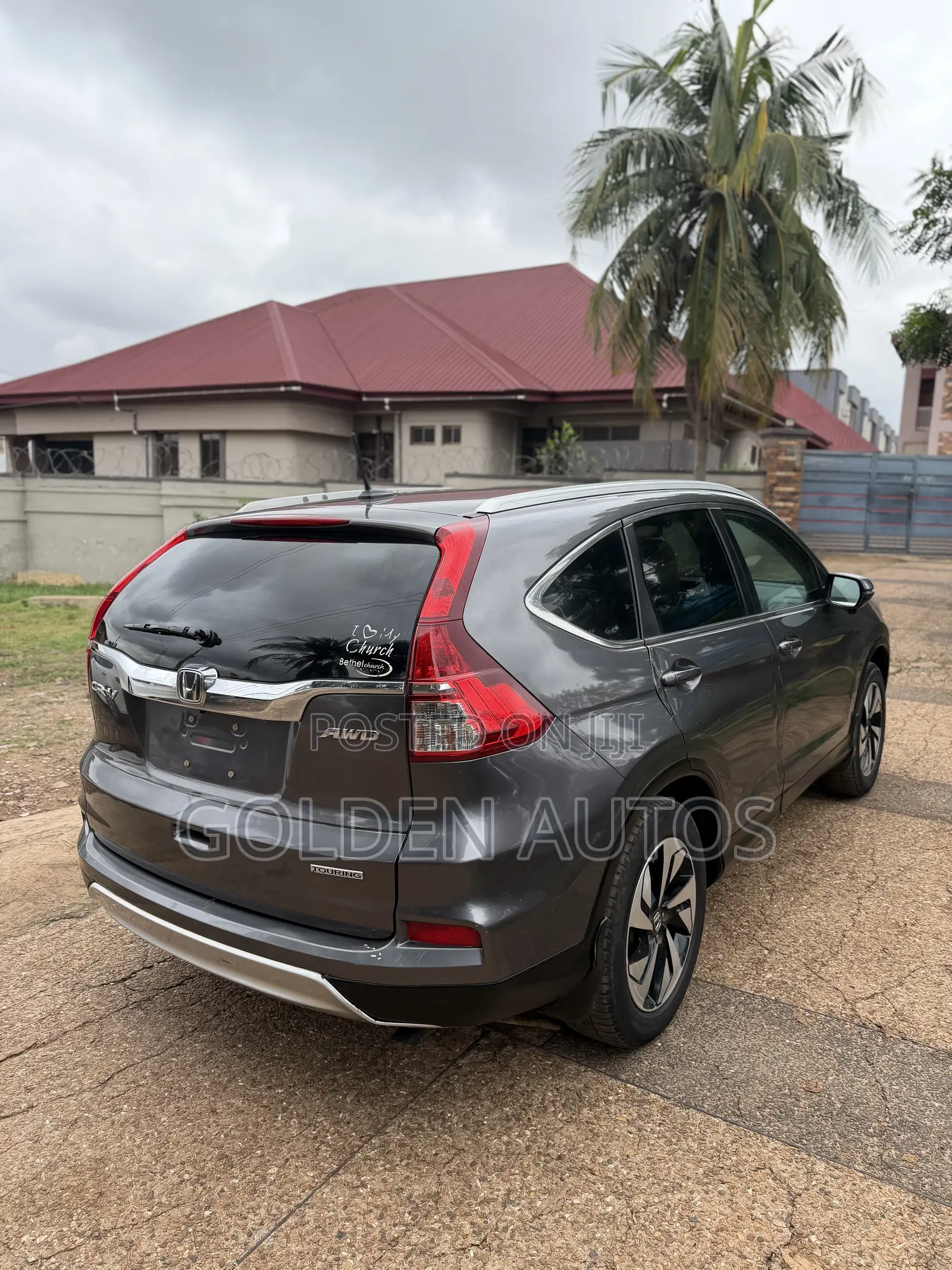 Honda CR-V Touring 4dr SUV AWD (2.4L 4cyl CVT) 2016 Gray