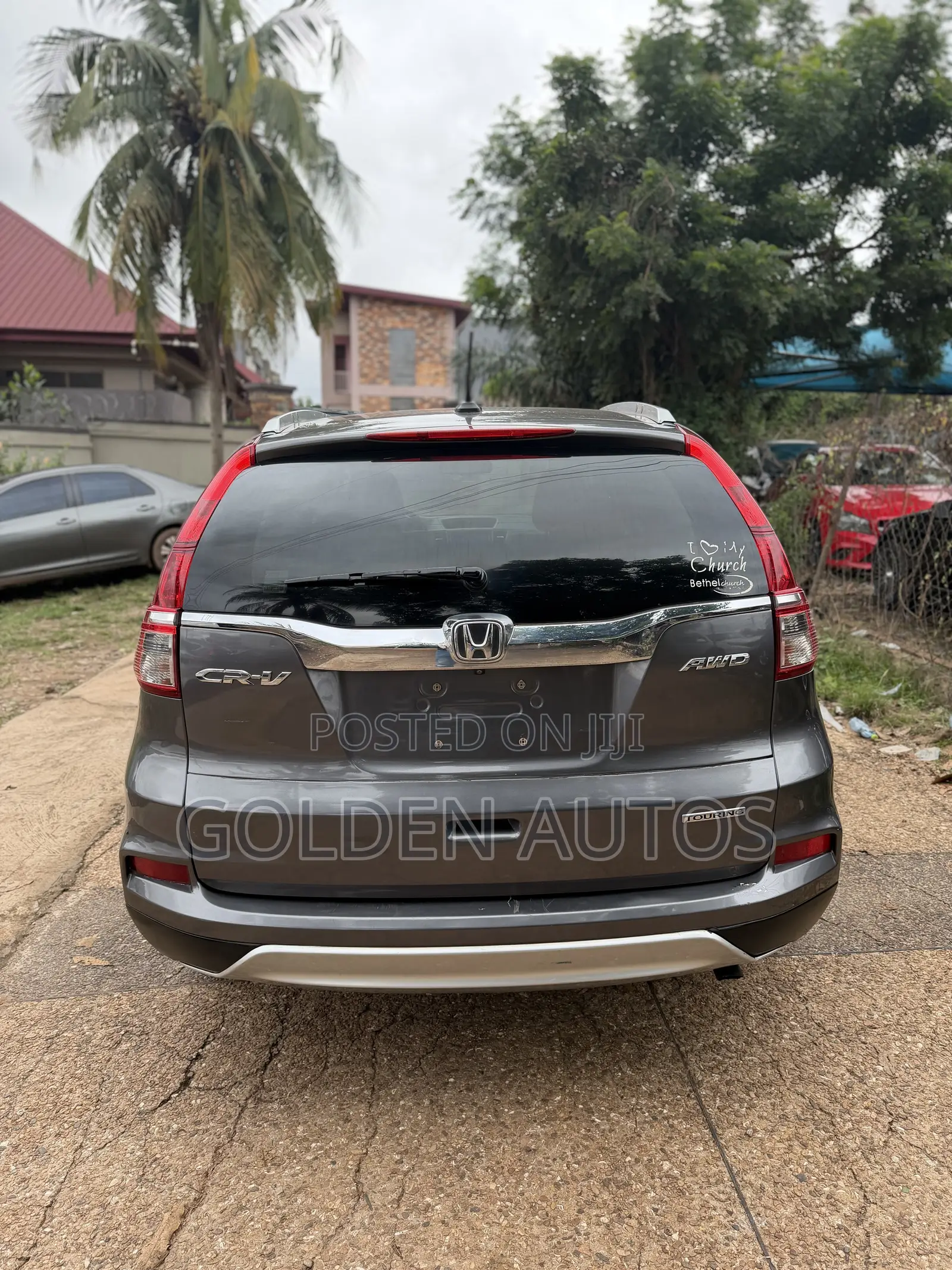 Honda CR-V Touring 4dr SUV AWD (2.4L 4cyl CVT) 2016 Gray