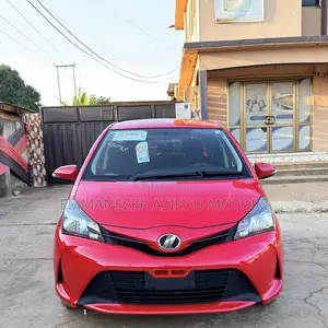 Toyota Vitz 1.3 FWD 5dr 2015 Red