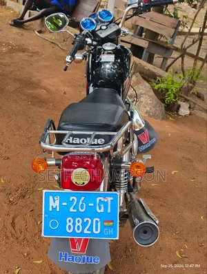 New Haojue HJ125-8K 2026 Black