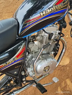 New Haojue HJ125-8K 2026 Black