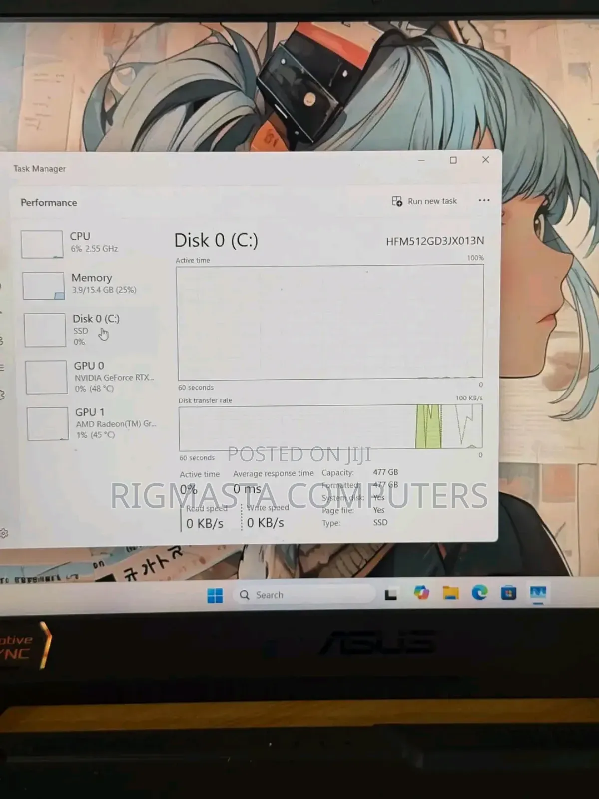 New Laptop Acer Nitro 5 16GB AMD Ryzen 7 SSD 512GB
