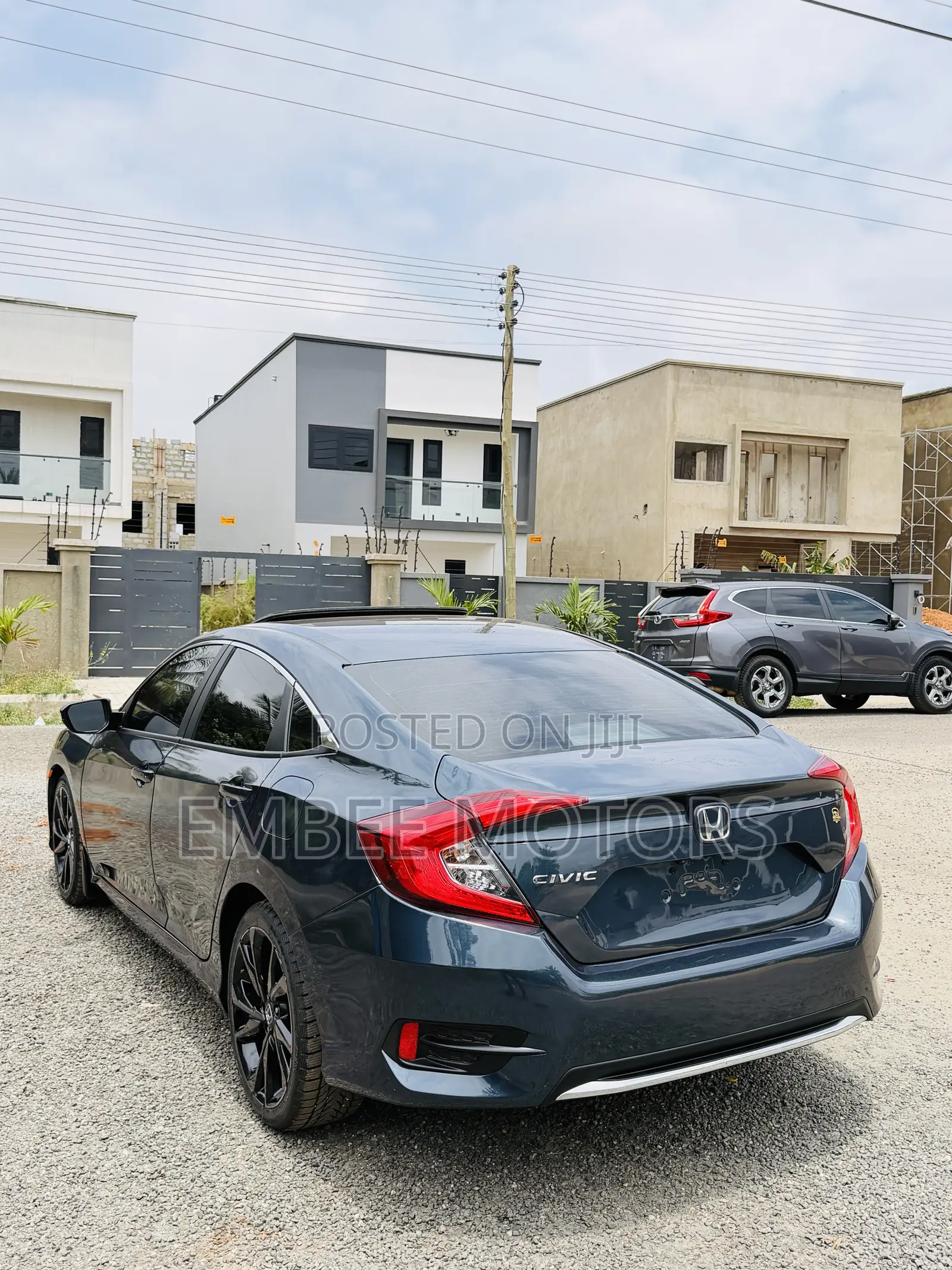 Honda Civic EX Sedan 2020 Gray