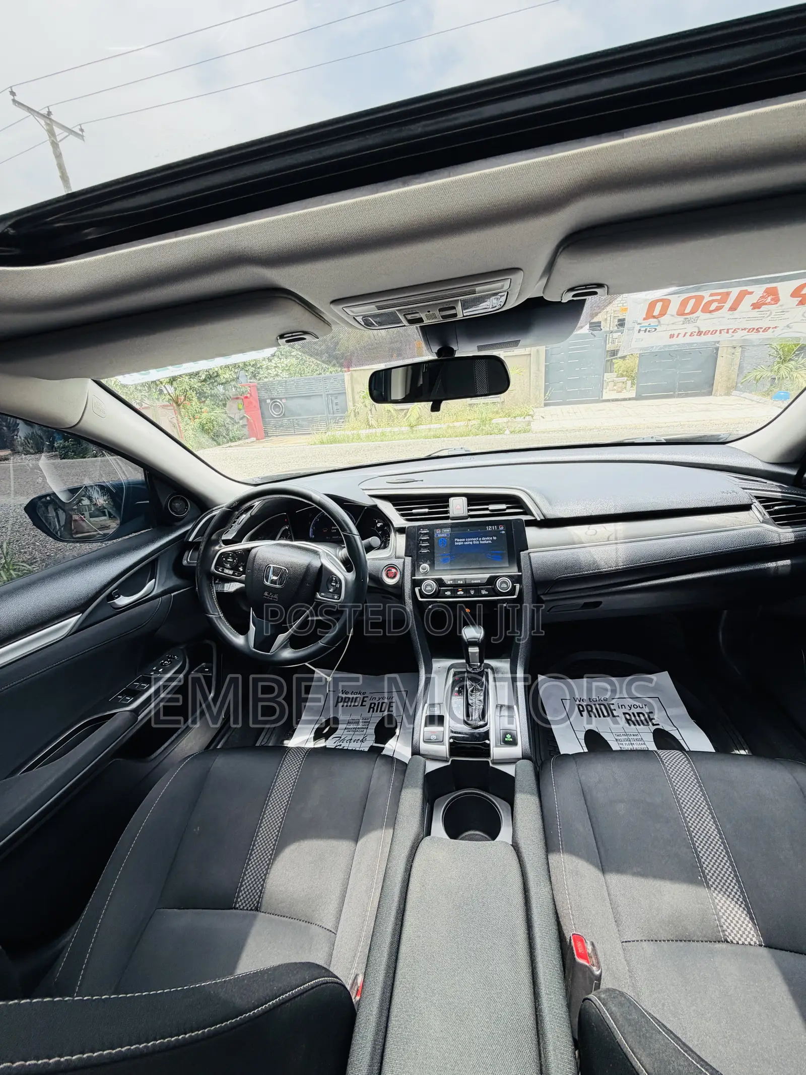 Honda Civic EX Sedan 2020 Gray