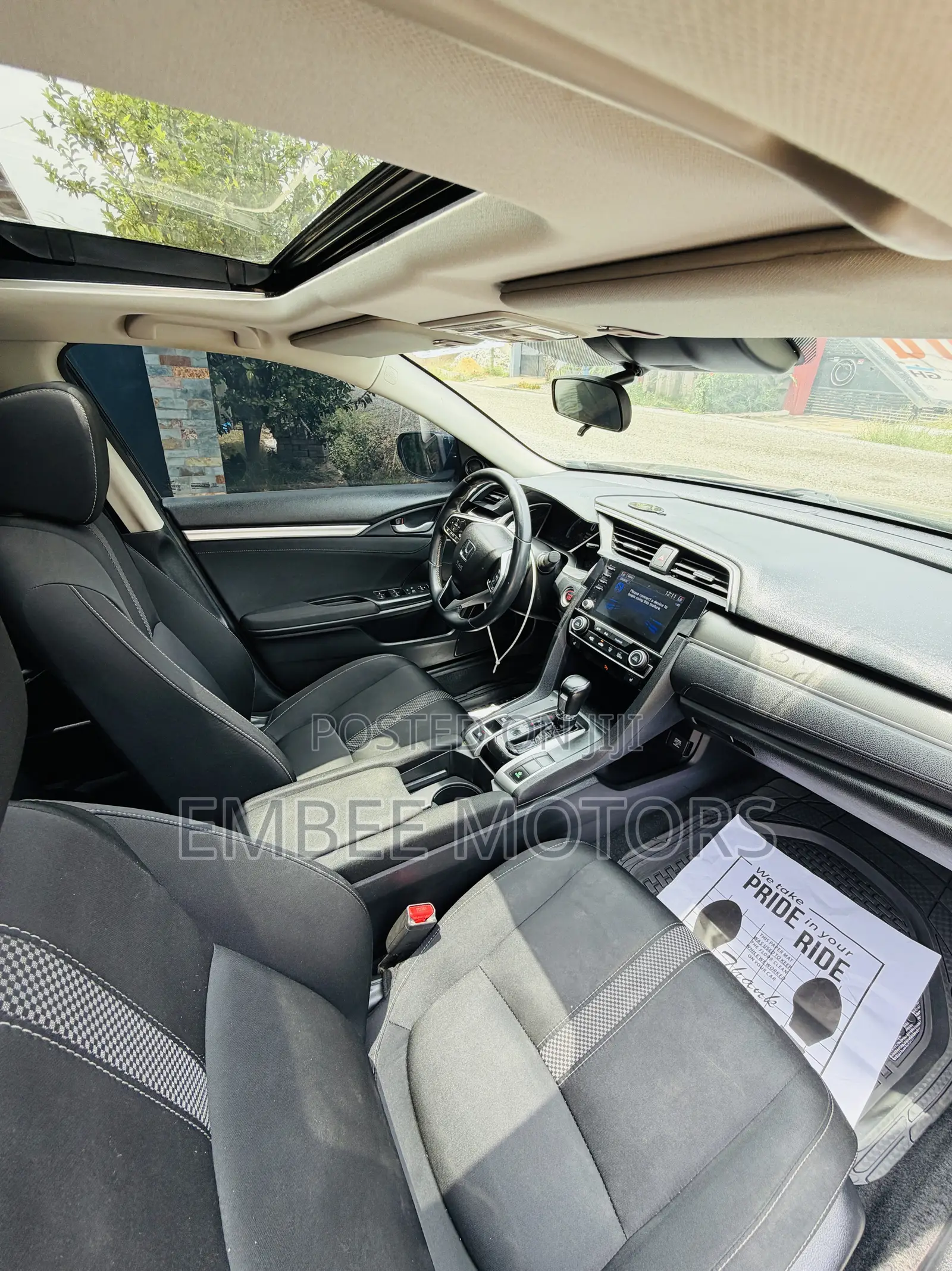 Honda Civic EX Sedan 2020 Gray
