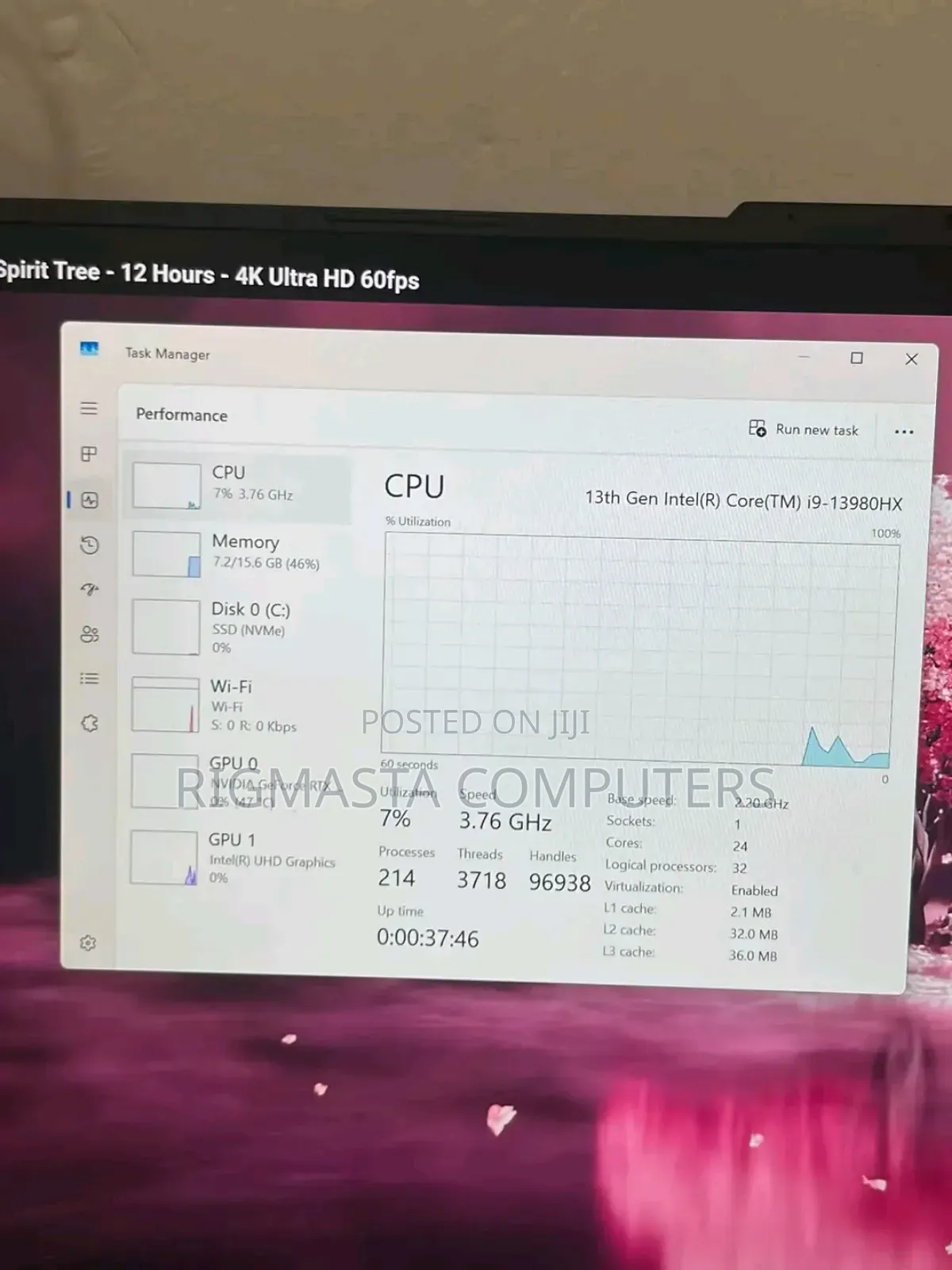 New Laptop Asus ROG Strix G18 16GB Intel Core i9 SSD 1T