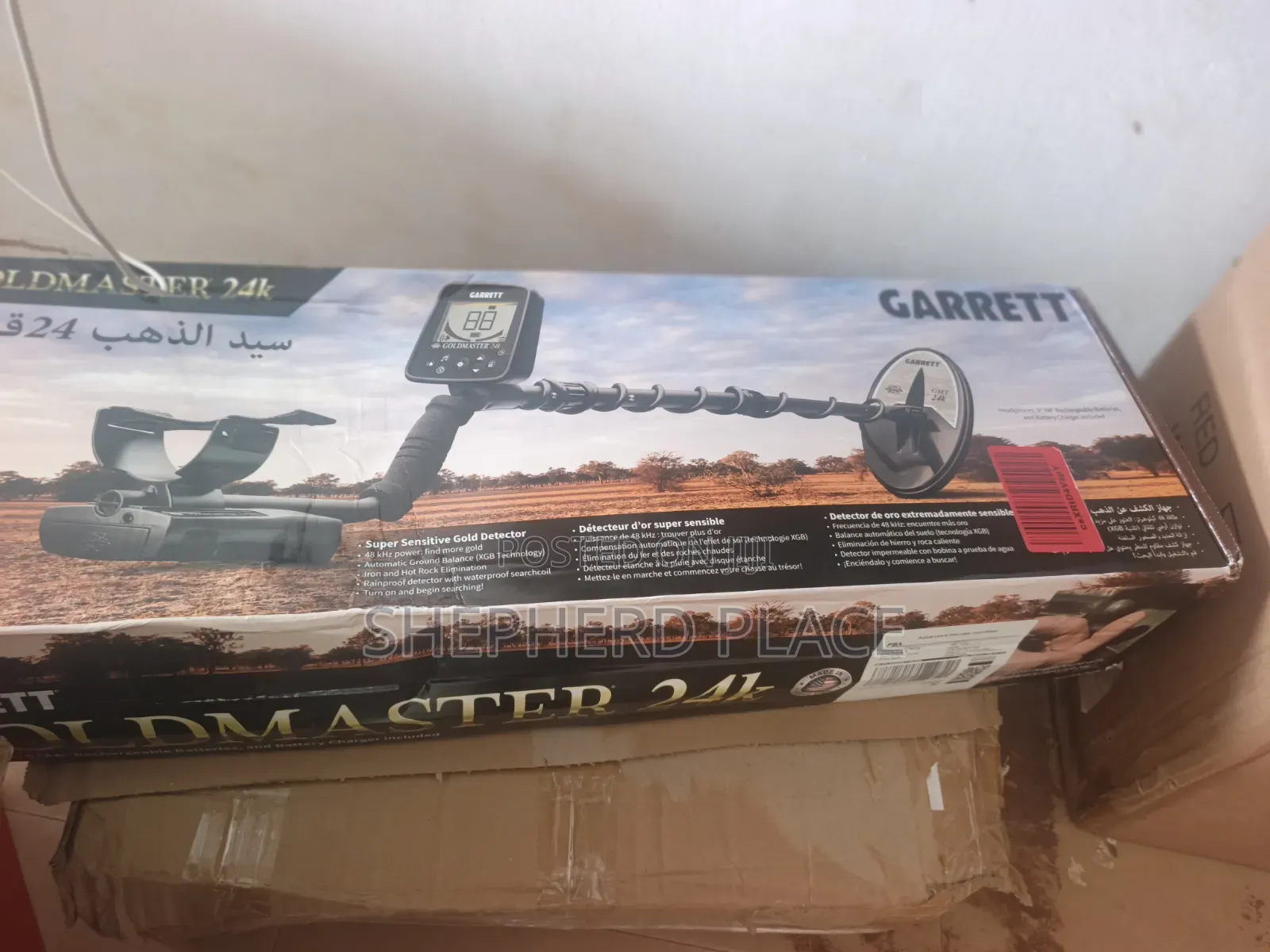 Garrett - Goldmaster 24k - Gold Detector for Adults - High Freq