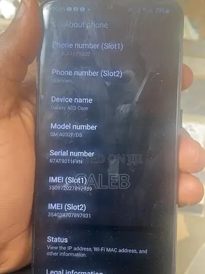 Samsung Galaxy A03 Core 32 GB Black