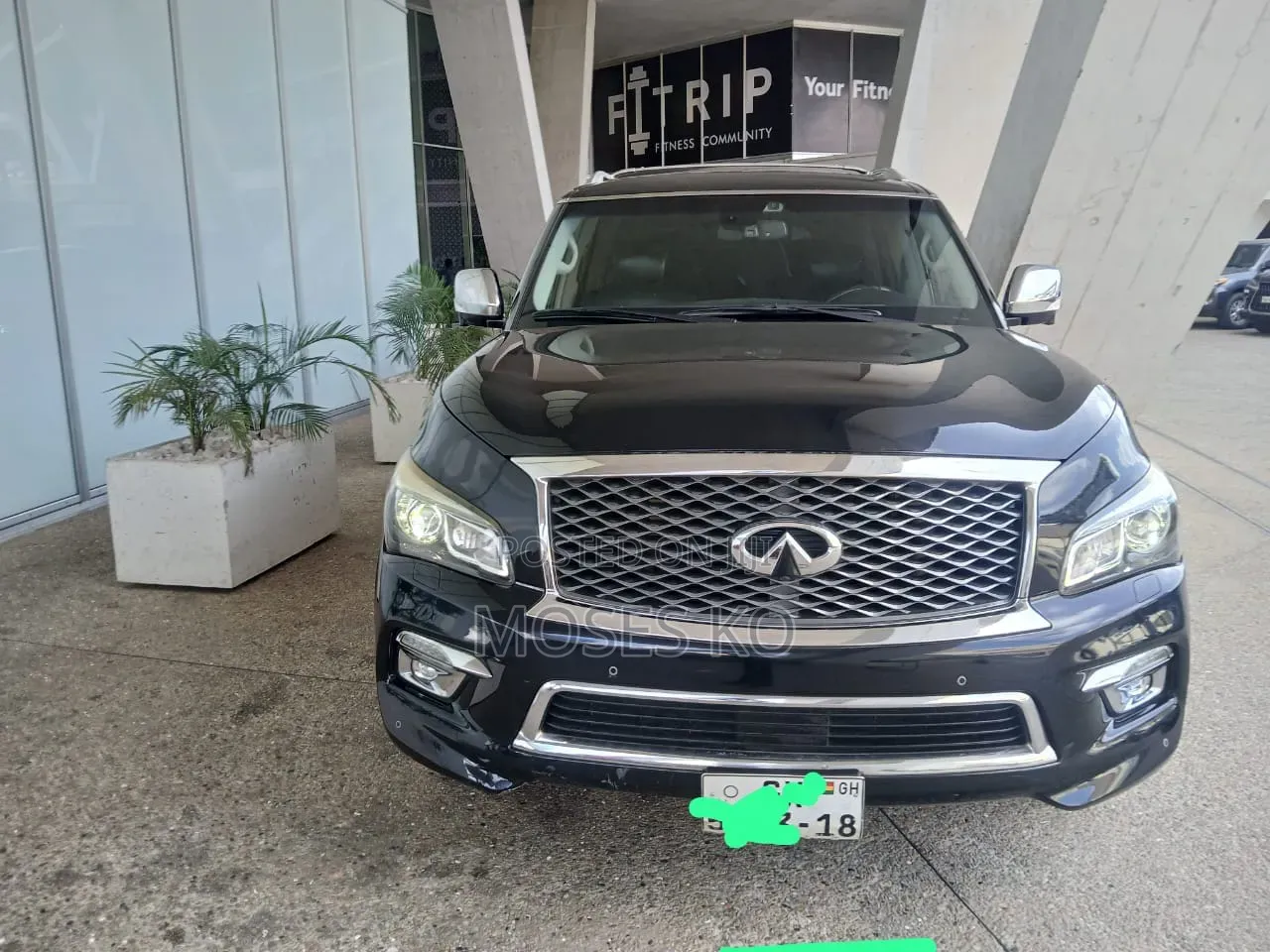 Infiniti QX80 2016 Black